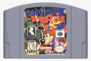 Here's A Mockup Of What My Layout Will Be Using, Just - Banjo Kazooie ~ N64 Nintendo 64 Game Cartridge