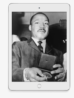 Martin Luther King, Jr - Martin Luther King Receiving Nobel Peace Prize