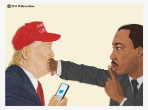 Share This - - Martin Luther King And Trump