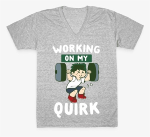 Working On My Quirk - My Hero Academia Deku Shirt