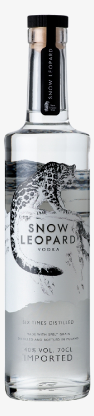Snow Leopard Vodka 70cl - Snow Leopard Vodka Png