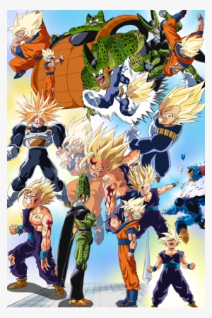 Photo - Dragon Ball Z Cell Saga Poster