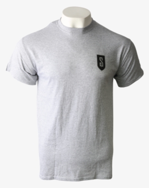 Grey Dark Slytherin Crest T-shirt - Grey Polo Shirt Png