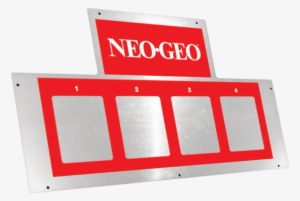Neo Geo Mvs2 4 Marquee For Big Red Cabinet - Neo Geo