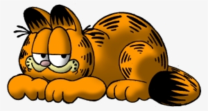 Famous Cartoon Cats I Know Steemit Image Royalty Free - Garfield Lazy Png