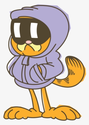 Garfield Line Stickers Bare Tree Media Png Cool Garfield - Bare Tree Media Inc.