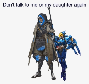 Don't Talk To Me Or My Daughter Again - Ana Overwatch Reference Sheet