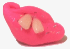 Buck Teeth Lapel Pin - Heart