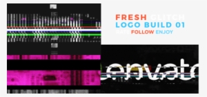Fresh Glitch Logo Build Volume 1 After Effects Templates - Adobe After Effects