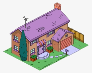 Flanders House Tapped Out - Simpsons Flanders House