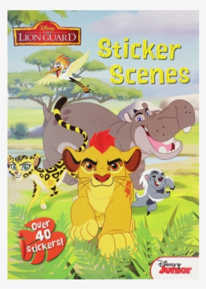 Disney The Lion Guard Sticker Scene - Disney Junior The Lion Guard: Sticker Scenes