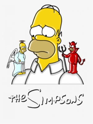 Simpson-angel Or Demon - Good Vs Evil Decisions
