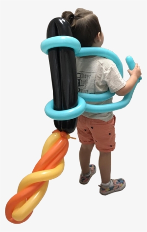 Personthis Boy In A Balloon Jetpack - Balloon Jetpack