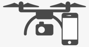 Drone Phone Icon - Helicopter Rotor