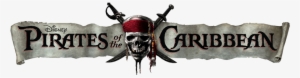 Potc - Pirates Of The Caribbean Movie Logo