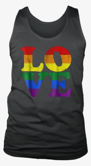 Vintage Love Rainbow Flag Lgbt Gay Pride T-shirt - Patrick's Day Of Black Panther