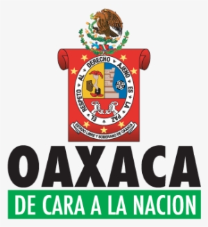 oaxaca de cara a la nacion vector logo - mexico coat of arms oval sticker