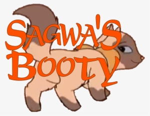 sagwa's booty logo - sagwa butt