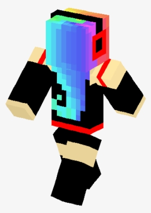 minecraft girl skins with rainbow hair