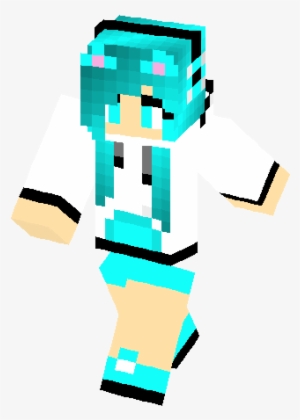 Minecraft Skins For Girls - Minecraft Skin Girls Blue Fox