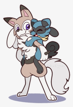 I Would Sell My Soul For Riolu Colored Rioruff And - Cartoon