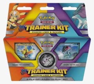 Xy Trainer Kit Pikachu Libre & Suicune - Pokemon Sun And Moon Trainer Kit
