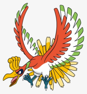 Ho-oh Situated - Ho Oh Transparent PNG - 465x502 - Free Download on NicePNG