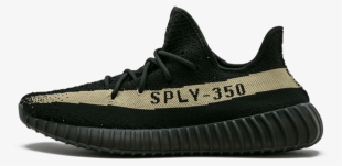 Speckles Of Green Also Appear Throughout The Upper - Yeezy Boost 350 V2 Core Black Green