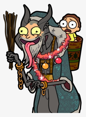 #282 - Krampus Morty - Pocketmortys - Net - Cartoon
