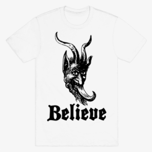 Believe In Krampus Mens T-shirt - Houston I Can T Even