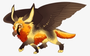 Fennec Fox X Bearded Vulture Gryphon By Kingfisher - Bearded Vulture Gryphon