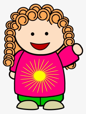 This Free Icons Png Design Of Smiling Red-haired Girl