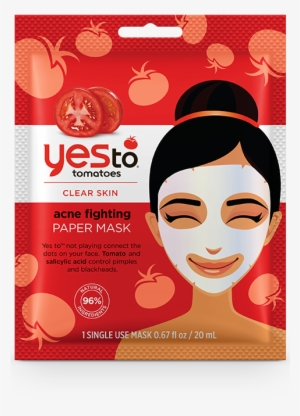 Product Photo - Say Yes To Tomatoes Paper Mask