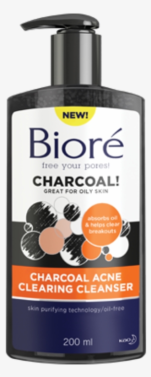 Bioré Charcoal Acne Clearing Cleanser