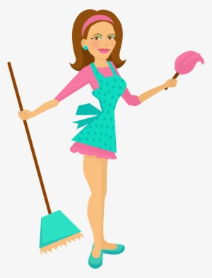 Picture Freeuse Library Indian Clipart House Maid - Housekeeper Drawing