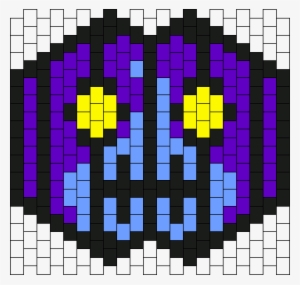 Chandelure Mask Bead Pattern - Kandi Mask Patterns