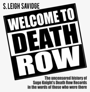 The Book Version Of Welcome To Death Row Is Available - Oakland-alameda County Coliseum