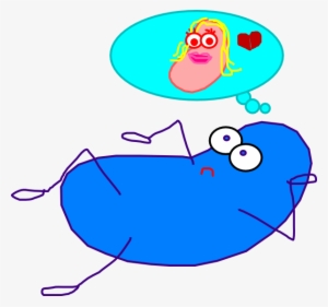 How To Set Use Blue Jelly Bean Love Svg Vector