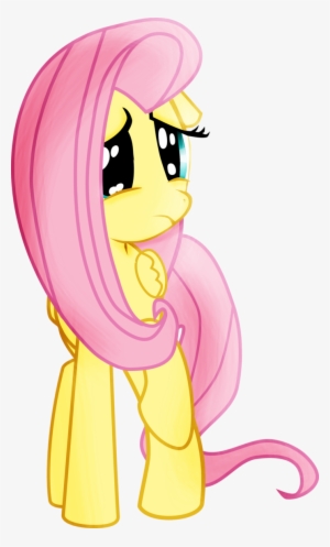 Mlp Fluttershy Scared Vector By Pintara On Deviantart - Mlp Fluttershy Scared Vector