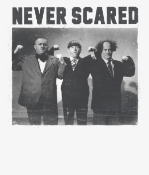 The Three Stooges Never Scared Kid's T-shirt - T-shirt