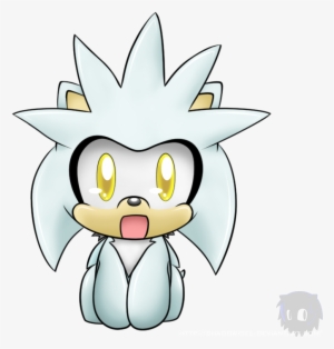 Silver Chibi Colored By - Sonic The Hedgehog