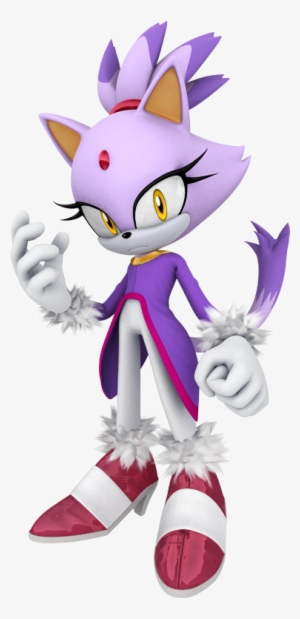 Blaze The Cat Silver The Hedgehog And Blaze The Cat - Sonic Forces Speed Battle Characters