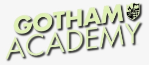 Gotham Academy Dc Logo1 - Gotham Academy