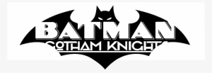 Gotham Knights Logo Black And White - Batman: Gotham Knights #67