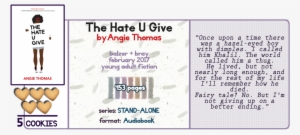 Damn Those Book Onions - Chapter Books By Harpercollins - The Hate U Give Hardcover