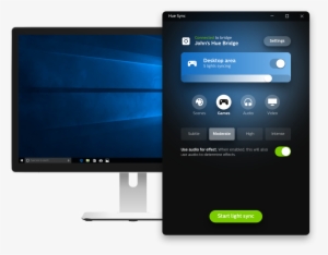 Philips Hue Sync Is A Tool For Pc Or Mac Which Captures - Hue Sync Windows App