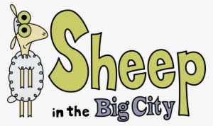 Sheep In The Big City Logo Clipart Sheep Cartoon Network - Sheep In The Big City Logo