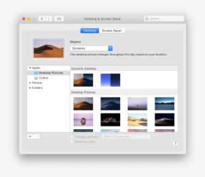 Now When You Go To “system Preferences > Desktop & - Macos Mojave