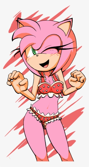 Amy Rose In A Bikini Transparent PNG - 1534x2700 - Free Download on NicePNG