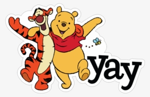 Viber Sticker «pooh And Friends» - Best Friend Is Someone Who You Can Talk To